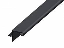 Профиль фальш-ручка для верхних модулей ЧЕРНЫЙ L-4050 мм — купить оптом и в розницу в интернет магазине GTV-Meridian.
